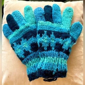 Vintage Knit Gloves
